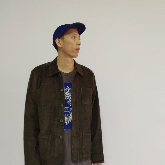 Retro French Jacket Cotton Corduroy 