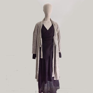 Knited Kimono dress Hanfu dress Modified hanfu cardigan hanfu top jersey kimono winter kimono cardigan image 2