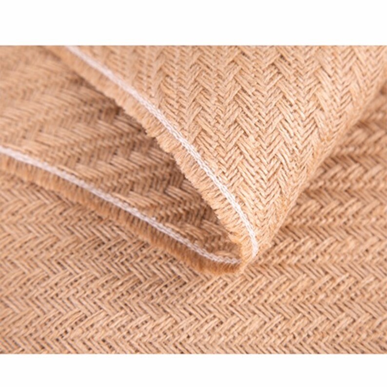 Natural Jute Fabric Organic Jute Material Sheet Hessian Etsy
