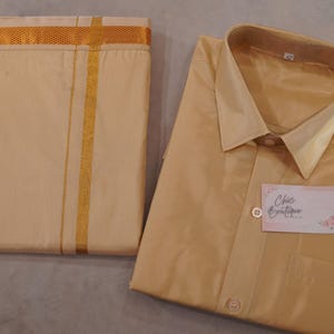 semi formal dress shirt Natural Linen main image 0