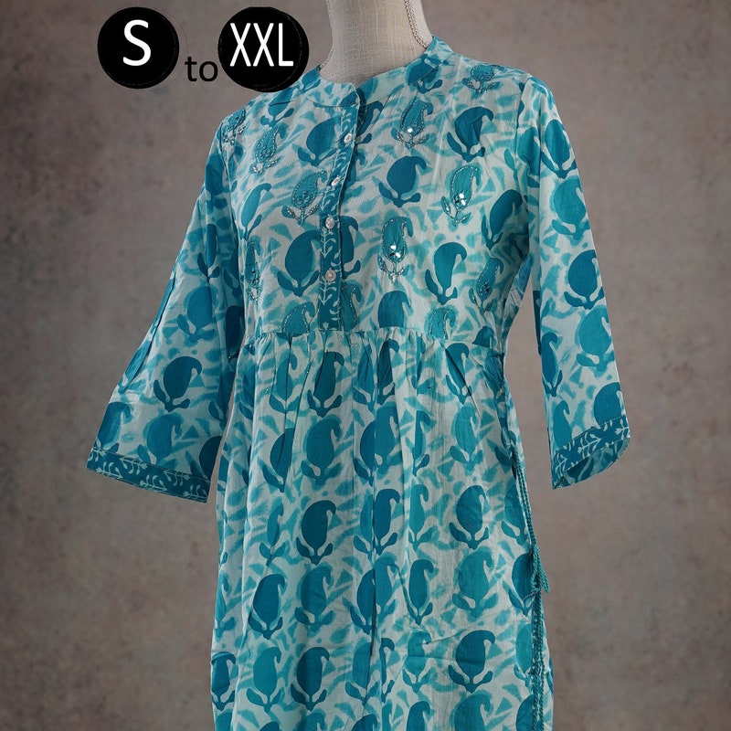 Kushi Creation Designer Cotton Kurti Set for Women – Trendy Ethnic Wear Under ₹999 main image 0