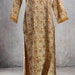 Luxor Gold Muslin Top (T.L 45') and Parallel Pant (P.H 38') with Printed Dupatta
