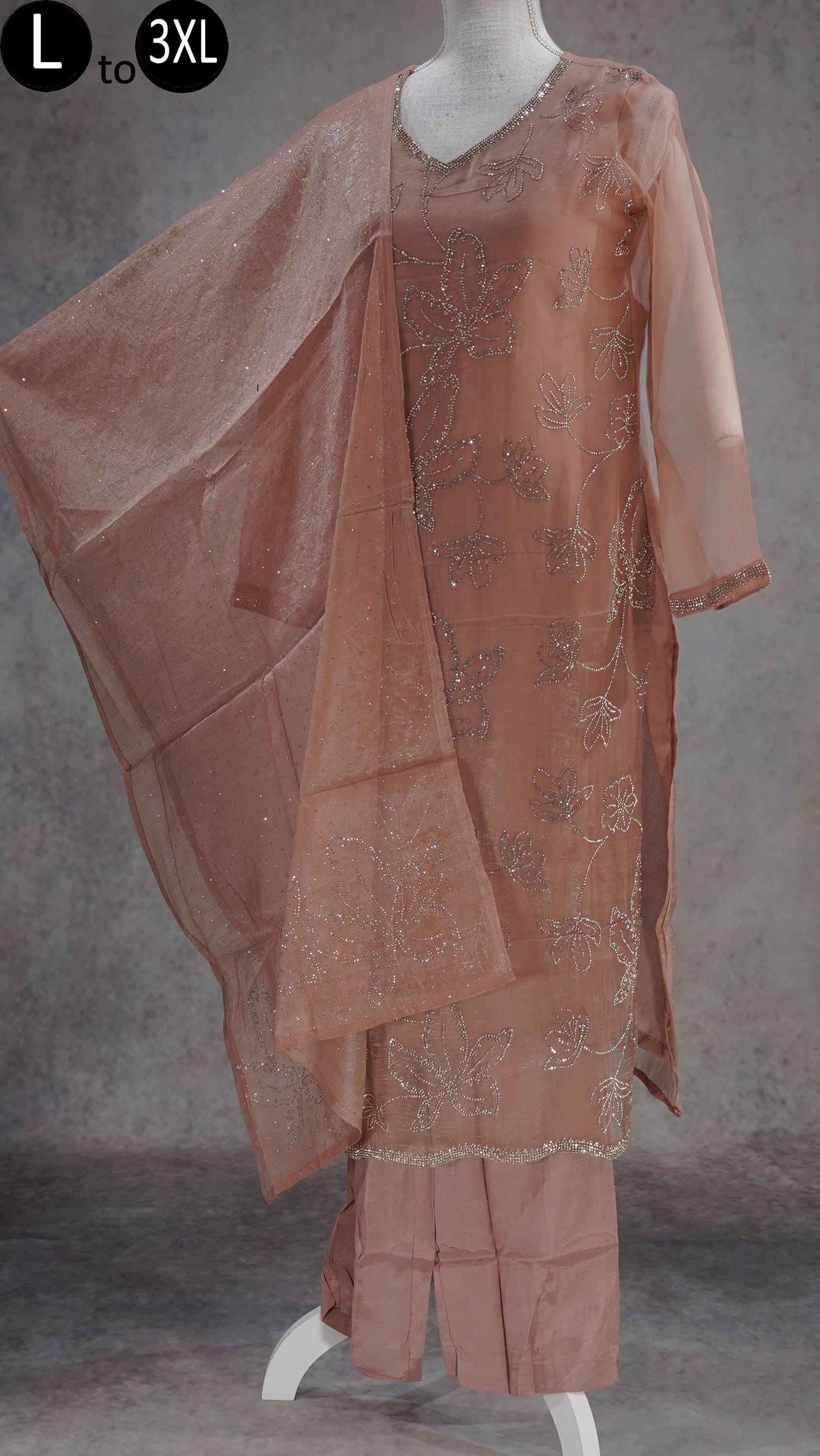 Silk Embroidered Dress - Etsy