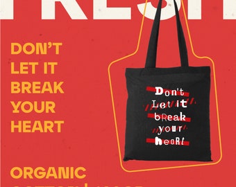 DLIBYH / Bolsa de algodón orgánico ecológica