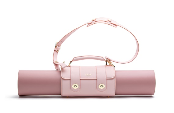 leather yoga mat bag