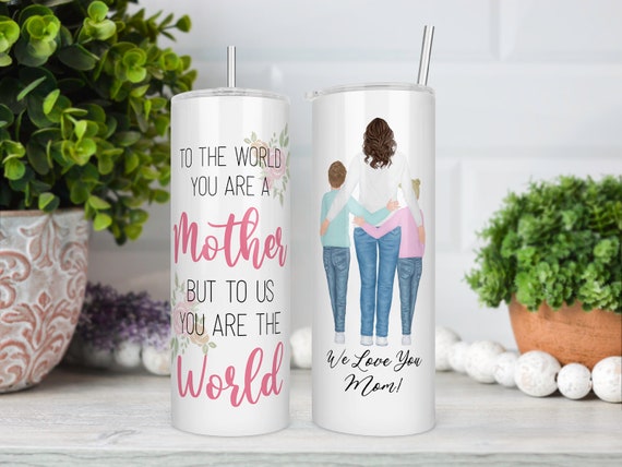 Personalized Tumbler for Mom Mother Daughter Tumbler Mothers