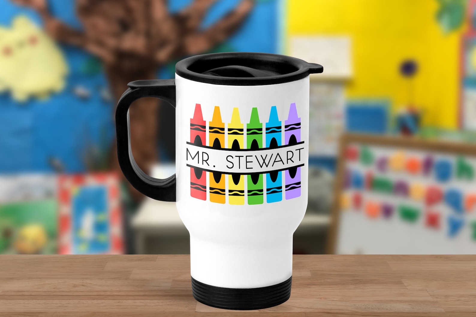 Personalized Teacher Travel Mug Back to School Teacher Gift Etsy