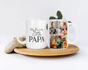 Grandpa Gift Mug, Grandpa Mug with Photo, Grandpa Coffee Mug Custom, Grandpa Gift from Grandkids, Gift for Grandpa Birthday