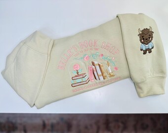 Suéter bordado de La Bella y la Bestia