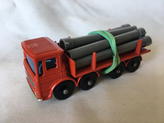 matchbox pipe truck