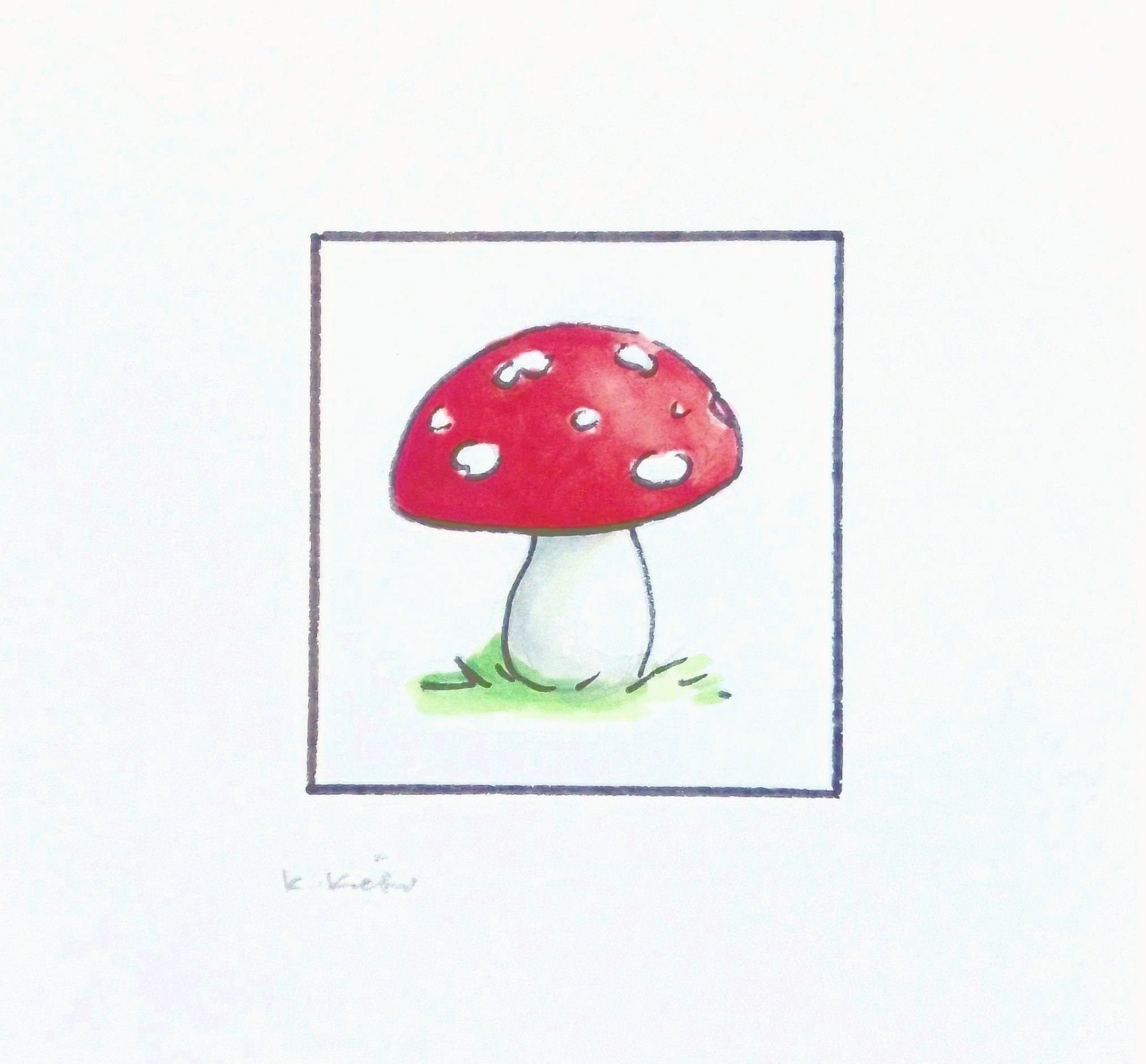 Glückspilz Fliegenpilz Symbol Glück Frohes Neues Jahr 2021 Etsy