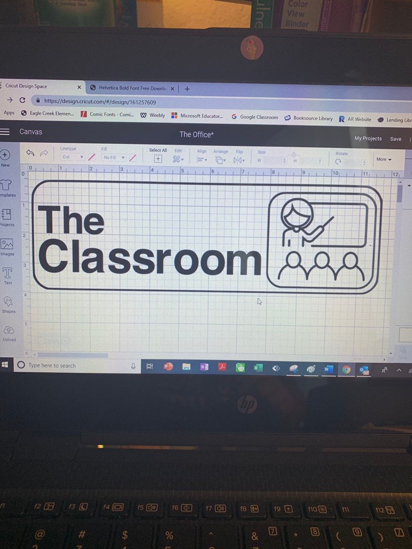 The Classroom the Office Themed Logo - Etsy