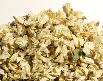 Organic Dried Acacia Flowers: Wild-Harvested Herbal Tea