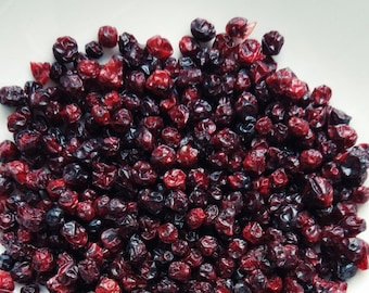 Getrocknete Preiselbeeren – Bio-Preiselbeeren für Tee, wild geerntete Preiselbeeren, natürlich getrocknete Früchte