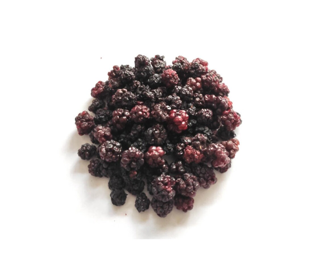 Dried Blackberry Berry Dried Blackberries Whole Blackberry Etsy