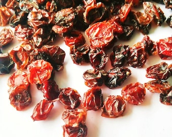 Viburnum berries, Viburnum dried berries, Guelder rose Dried Cocktail garnish