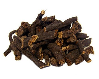 Greater burnet root, Sanguisorba officinalis, Burnet root tea