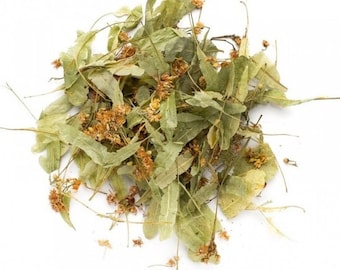 Fiori di tiglio essiccati per tisana, fiori di tiglio, Tilia cordata