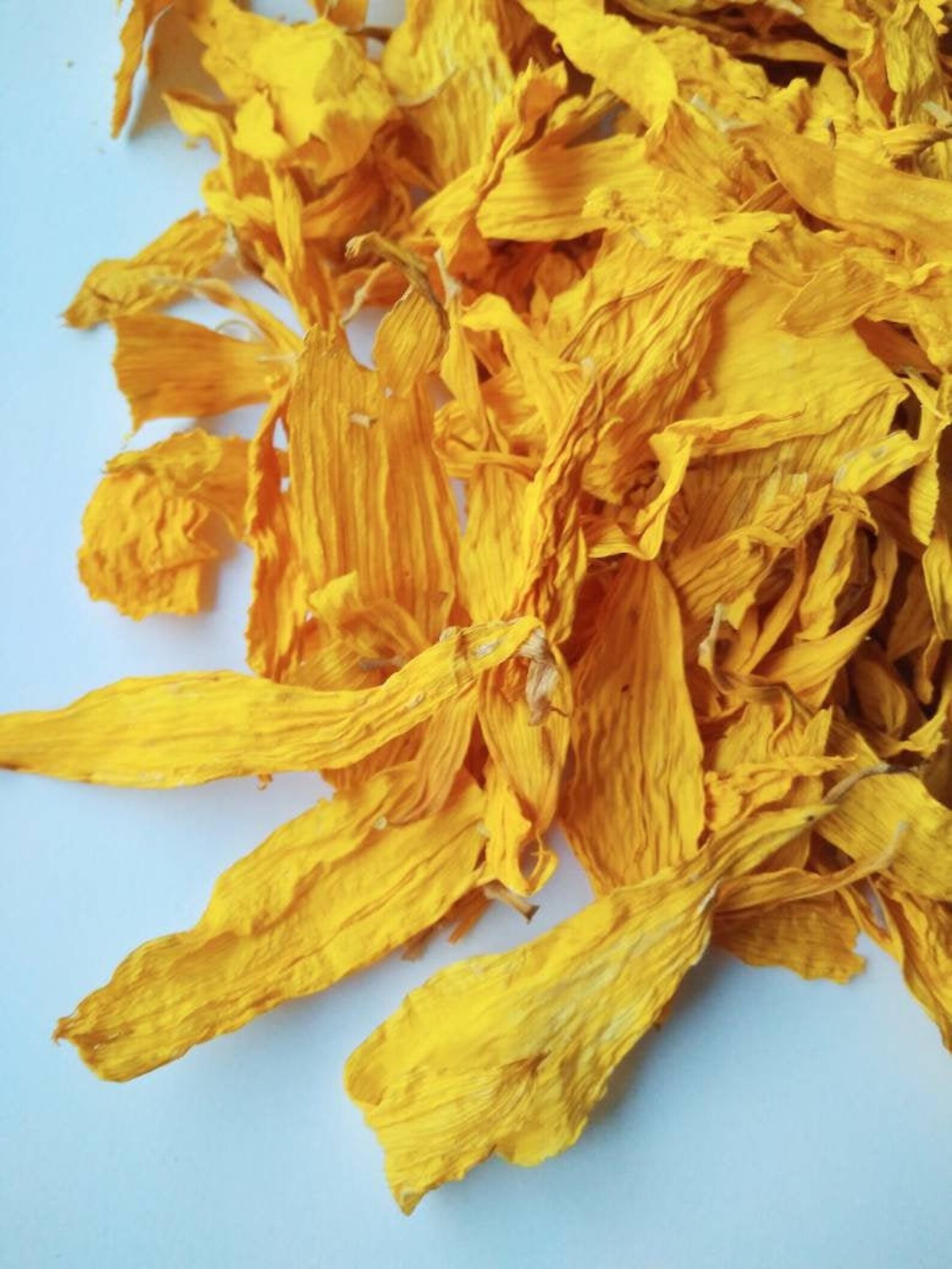 Sunflower Petals Dried Sunflowers Yellow Dried Petals Etsy