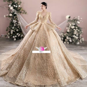 Gold ball shop gown dress