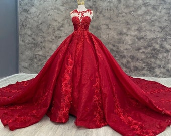 Big red dresses hotsell