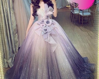 purple dresses for weddings