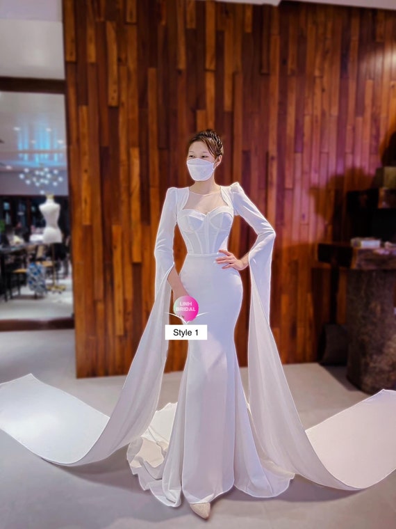 Corset trumpet 2025 wedding dress