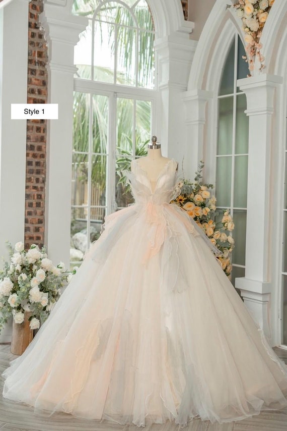 Multi colours net designs dress designs for wedding and party wear frock  designer's | Designer gowns, Net gowns, Party wear frocks