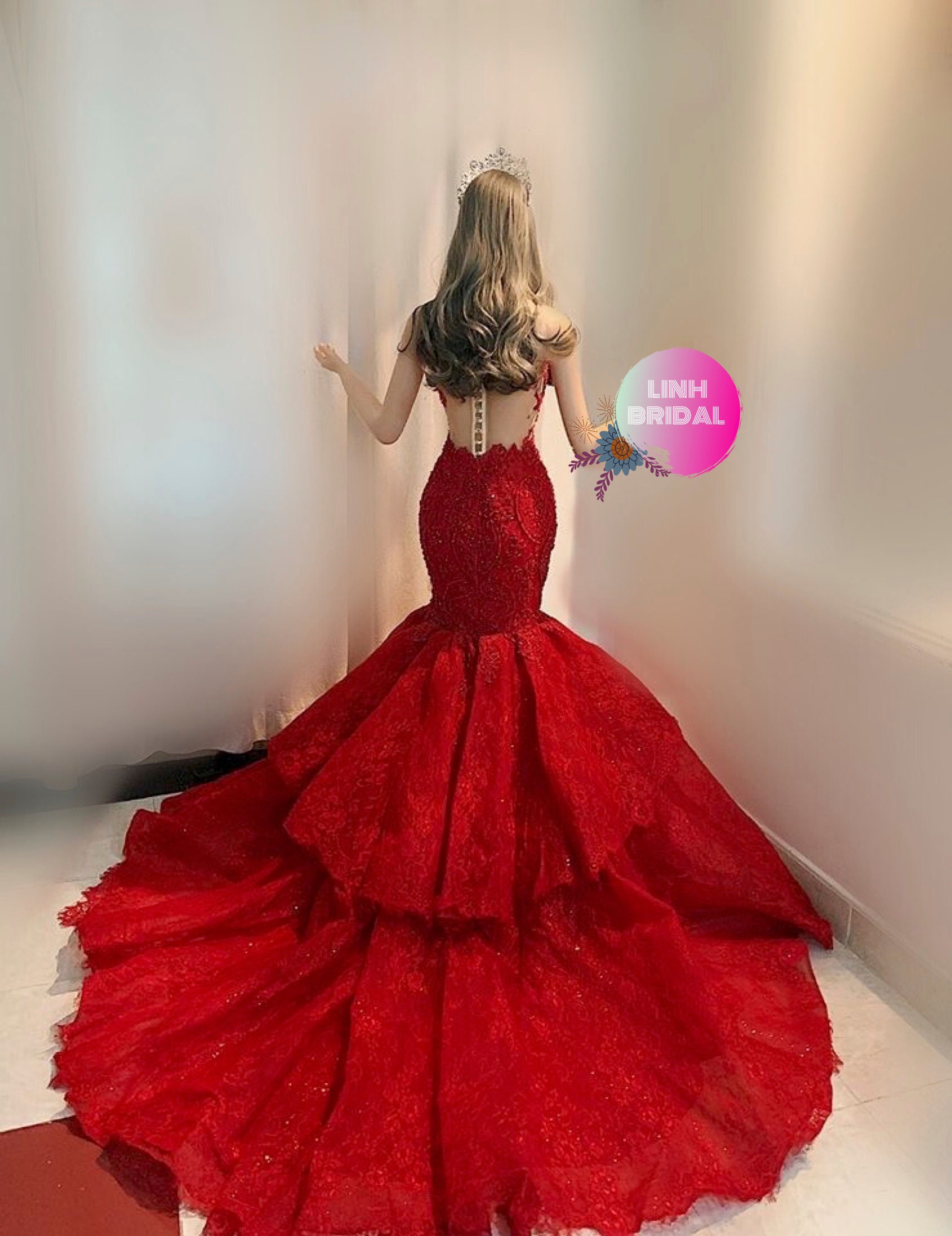 Dramatic store evening gowns