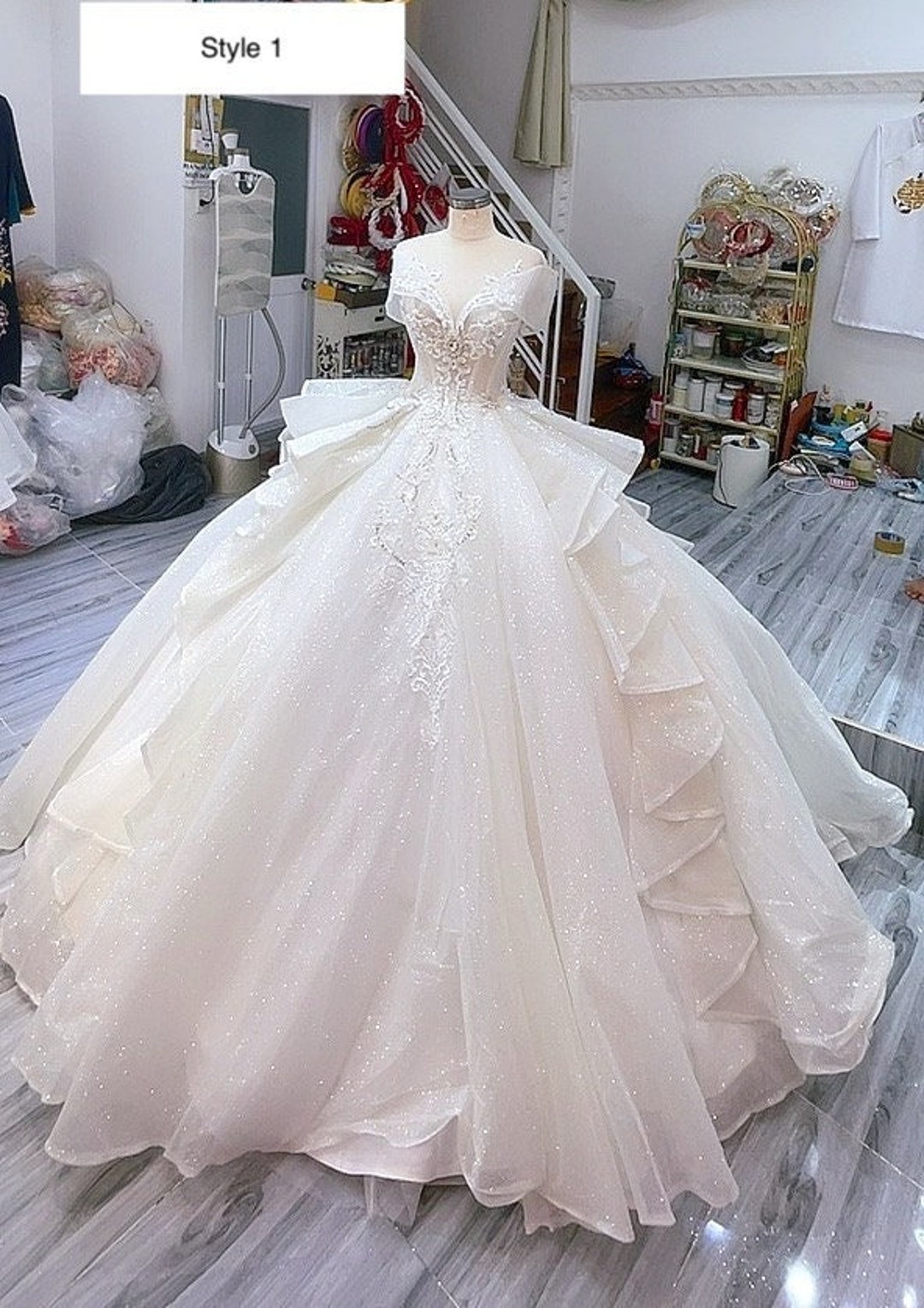 Vestidos de novia manga caida hotsell