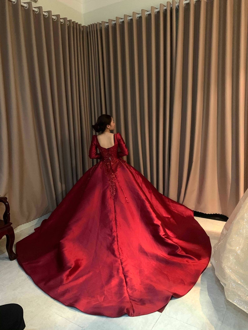 extravagant ballgown