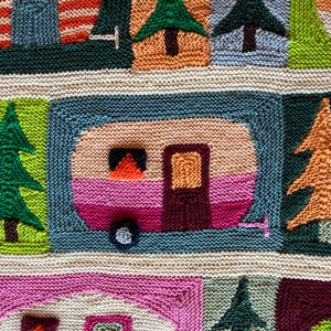 Camp Along Blanket Knitting Pattern image 3