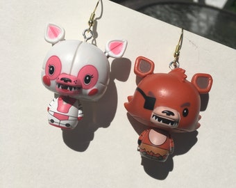 Fnaf Jewelry Etsy - perler beads roblox piggy