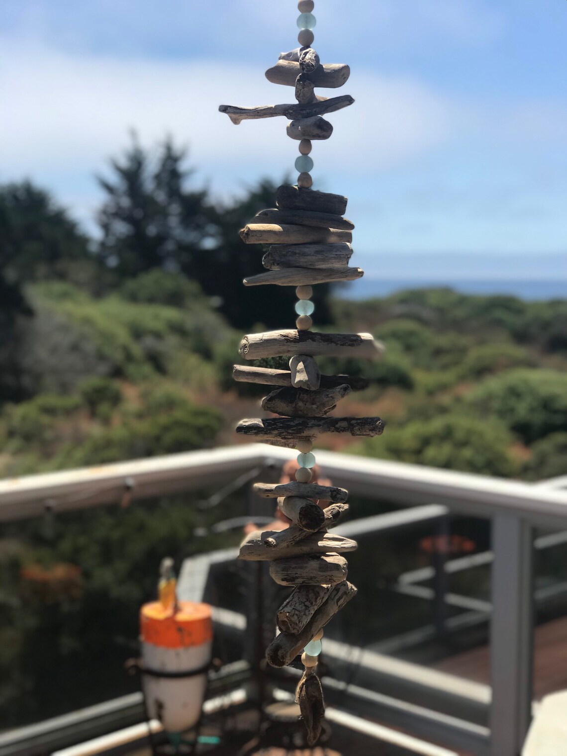 Driftwood Wind Chime Etsy