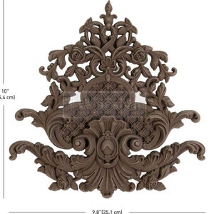 Furniture Appliques BAROQUE ELEGANCE || Redesign with Prima Decor Poly || Flexible Moulding