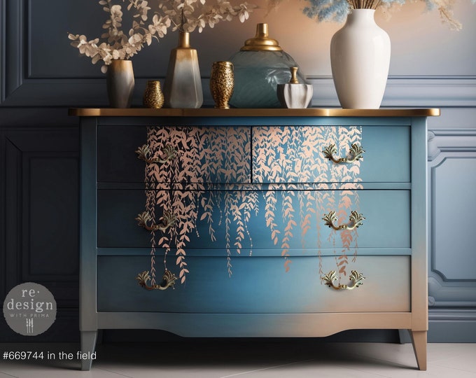 Rub on Transfers for Furniture, Redesign With Prima Transfers, ABSTRACT