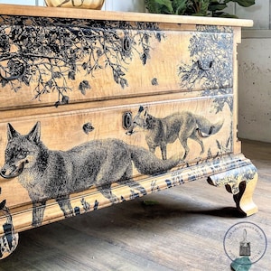 Rub on Transfers for Furniture, FOX MEADOWS, Redesign with Prima, Furniture Decals