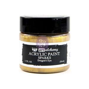 100ml Water Based 24k Glitter Gold Paint, Bright Gold Paint for