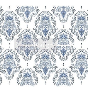 Rub on Transfers for Furniture, DANA DAMASK, Kacha Transfer, Redesign with Prima, Furniture Decals
