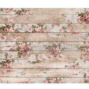 Decoupage Tissue Paper, Shabby Floral, Redesign with Prima Decoupage Paper, Paper for Decoupage