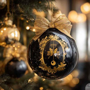 HOLIDAY HEIRLOOM Foil Furniture Transfer for Christmas Crafts | Kacha Gold Middy Decals | Redesign with Prima