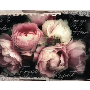 Floral Decoupage Paper ZARA || Redesign with Prima Decoupage Tissue Paper || 1 Sheet 19″ X 30″ || Mulberry Paper