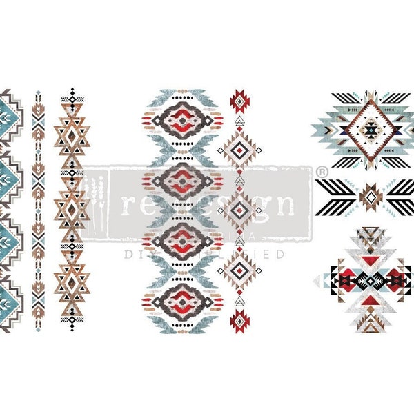 Rub on Transfers for Furniture, Redesign with Prima, Something Tribal, Small Transfers, Furniture Transfers