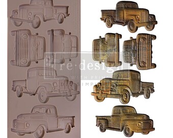 Silicone Molds for Resin TRUCKS Redesign with Prima Moulds Polymer Molds Furniture Molds