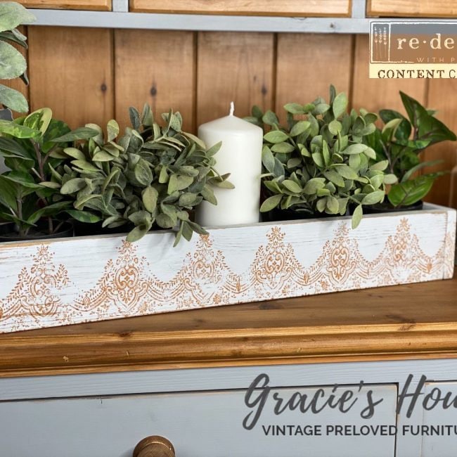 Clear Stamps Rubber Stamp VINTAGE WALLPAPER Redesign With | Etsy