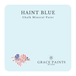 Dixie Belle Paint Chalk Mineral Paint - Haint Blue