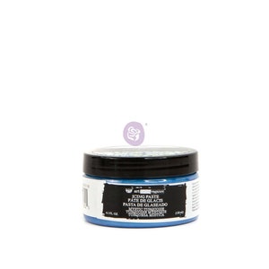 May include: A 4 fl oz jar of blue icing paste with the text "art elegance" and "ICING PASTE PÁTE DE GLACIS PASTA DE GLASEADO MYSTIC TURQUOISE TURQUOISE MYSTIQUE TURQUESA MÍSTICA" on the label.