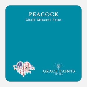 Dixie Belle Paint Chalk Mineral Paint - Peacock-  All Sizes
