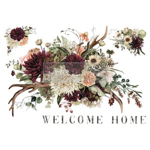 Rustic Charm Rub On Transfer for Furniture || Redesign with Prima Transfers || Furniture Decals