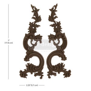 Furniture Appliques SCROLL ENRICH || Redesign with Prima Decor Poly || Flexible Moulding